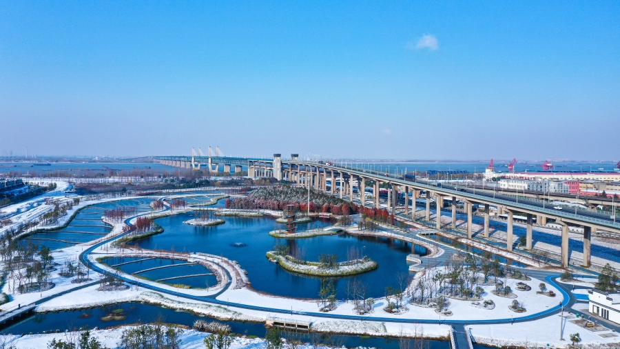 03-蕪湖市江東水生態(tài)公園冬季雪景圖 03-蕪湖市江東水生態(tài)公園冬季雪景圖